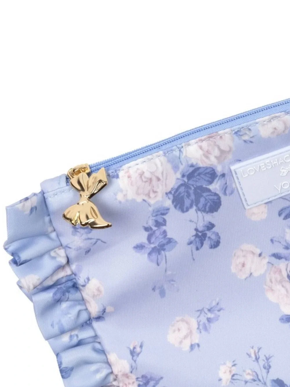 🆕 LoveShackFancy x Target - Pouches with with Ruffles Whisper Blue